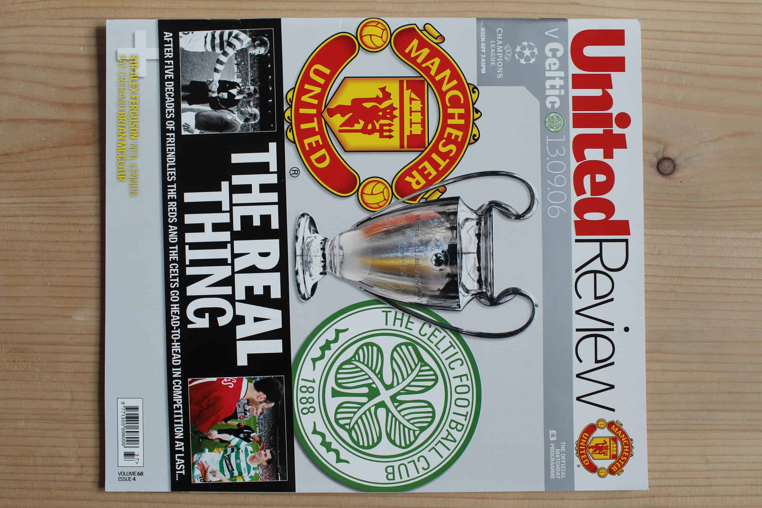 Manchester United FC v Celtic (Glasgow) FC